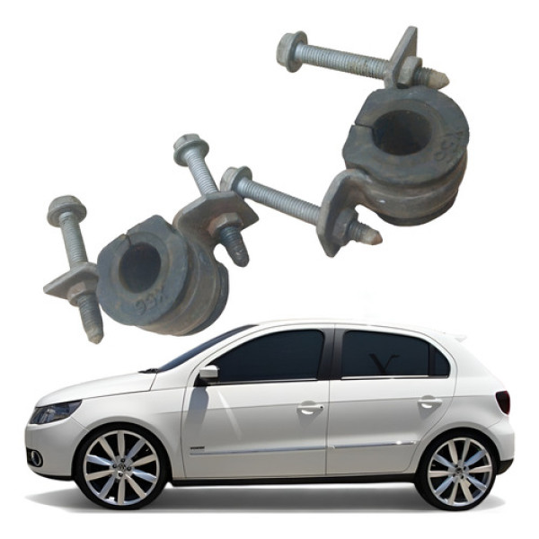 Par Braçadeira Sup Barra Estabilizadora Vw Gol G7 2018