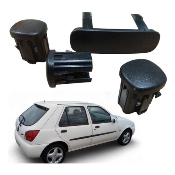 Kit Botão Falso Painel Ford Fiesta 1998