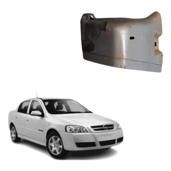 Tampa Acabamento Spoiler Esquerdo Gm Astra Hatch/sedan 99-11 Prateado
