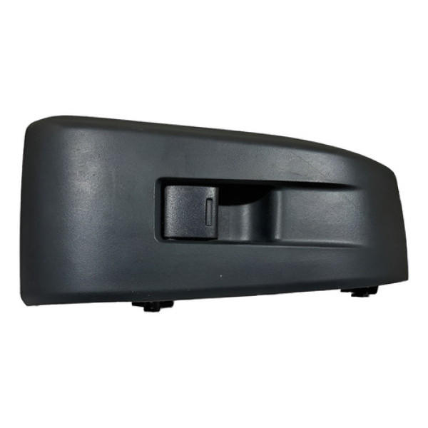 Moldura Com Botão Traseiro Direito Honda City 2013 Preto