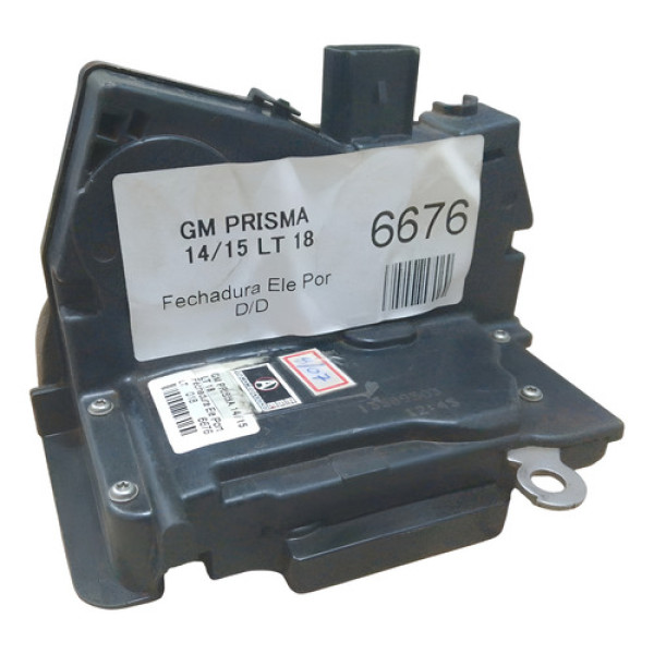 Fechadura Elét Porta Diant Dir Gm Prisma 2015