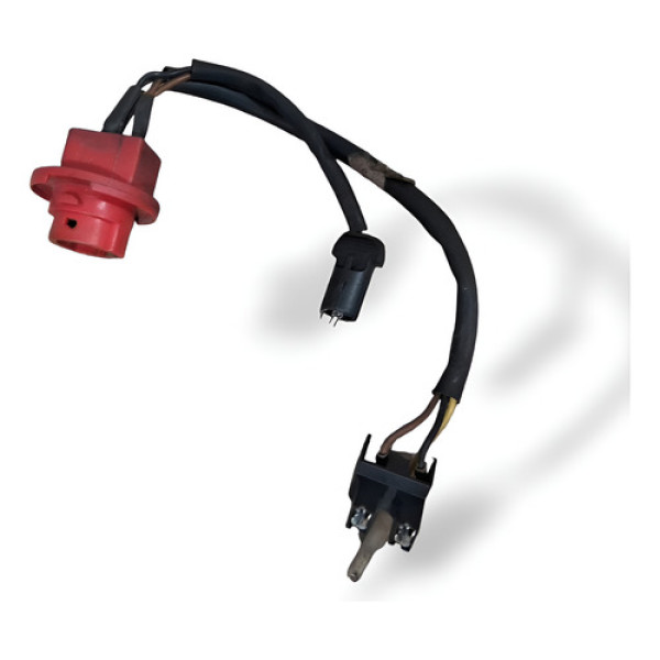 Soquete Lanterna Traseira Gol 1994 A 1999 Ambos Lados Vermelho