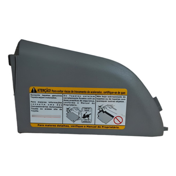 Aplique Lateral Painel Esquerdo Toyota Corolla 2014 Usado Bege