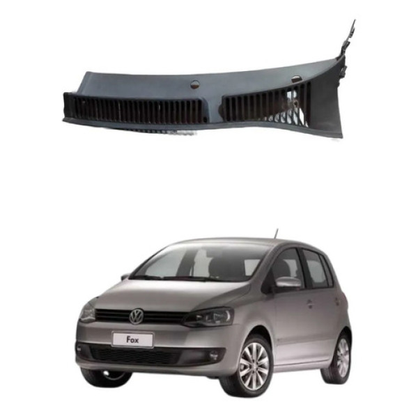 Grade Churrasqueira Esquerda Vw Fox 2014 Preto Esquerdo