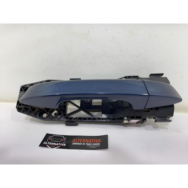 Maçaneta Externa Traseira Direita Volkswagen Polo 2018 Azul-escuro Traseira