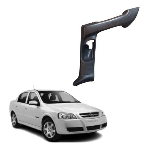 Puxador Interno Porta Dianteira Direita Gm Astra 1999 A 2011 Prateado