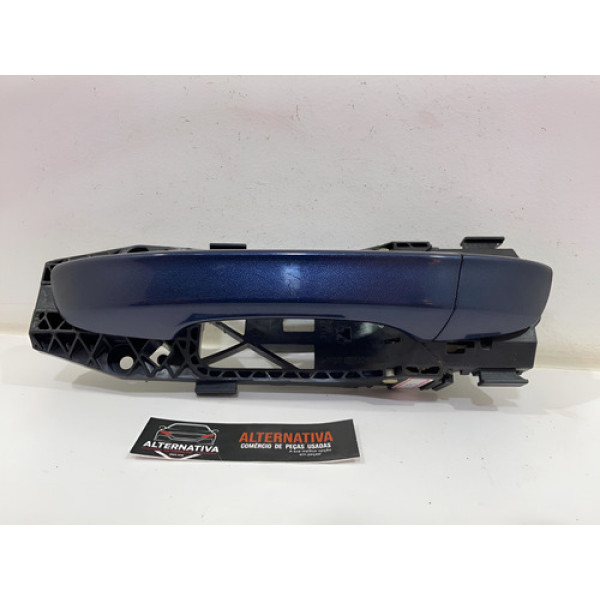 Maçaneta Externa Traseira Esquerda Volkswagen Polo 2018 Azul