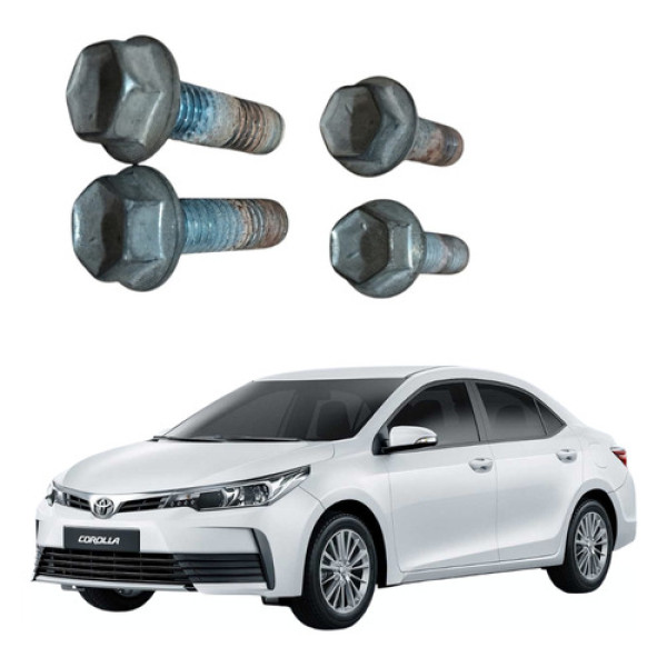 Kit Parafuso Sup Defletor Calor Corolla Gli 2018