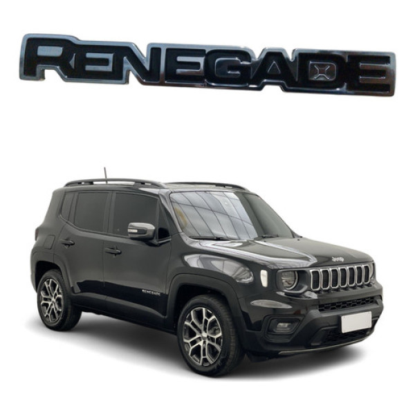 Emblema Lateral Renegade  Jeep Renegade 2015 A 2022
