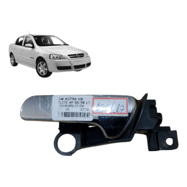 Maçaneta Interna Dianteira Esquerda Gm Astra/zafira