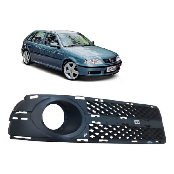 Moldura Farol Milha L/esquerdo Vw Gol G3 16v 2001