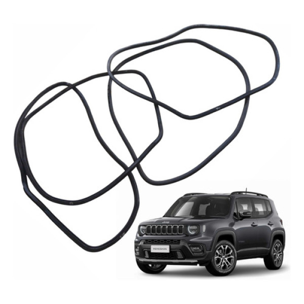 Kit Borracha Das 4portas Jeep Renegade 2015