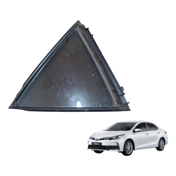 Vidro Fixo Traseiro Esquerdo Corolla Gli 2018 