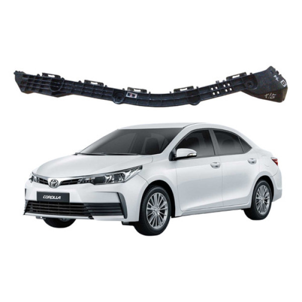 Guia Para-choque Corolla Gli 2018 Traseiro Esquerdo