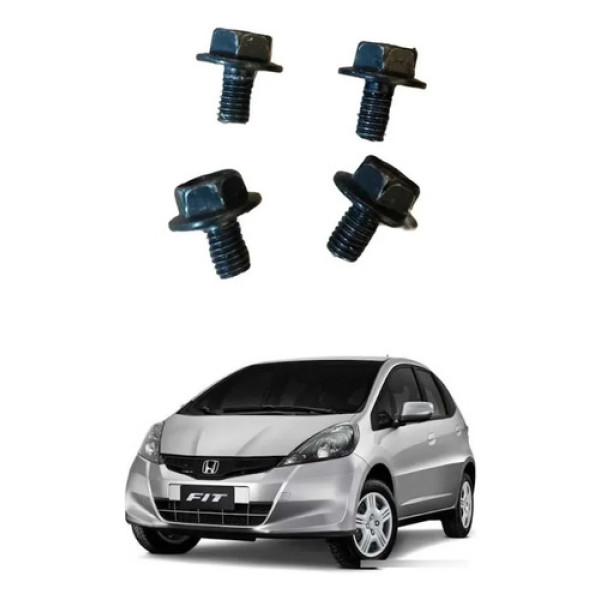 Parafuso Maquina De Vidro Honda Fit 2014 Cinza