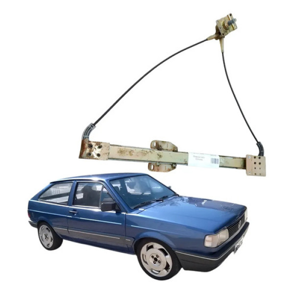 Maquina Vidro Dianteira Direita Vw Gol Quadrado Gl 1.8 1993