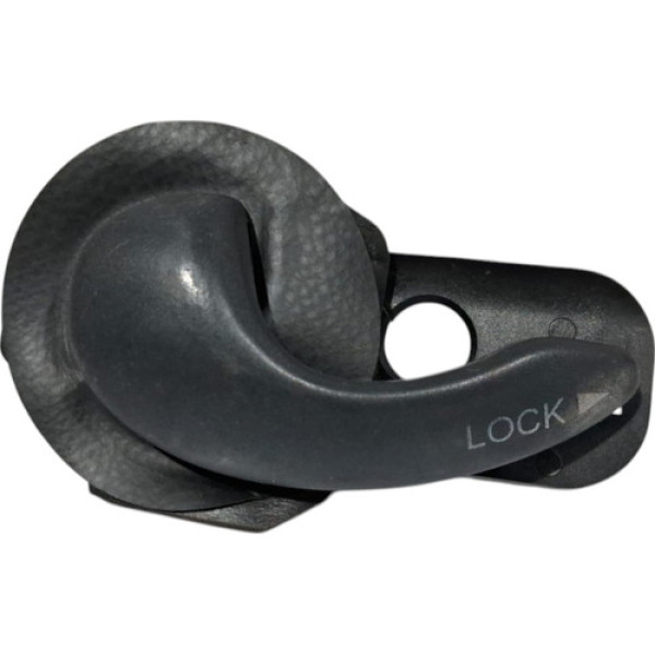 Maçaneta Interna Dianteira Esquerda Palio Siena 1998 A 2010 Preto