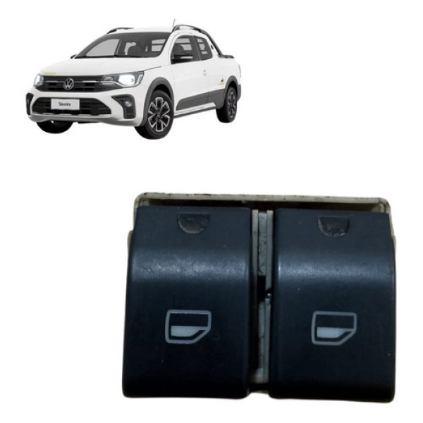 Botão Vidro Elétrico Dianteiro Direito Vw Saveiro/voyage/gol
