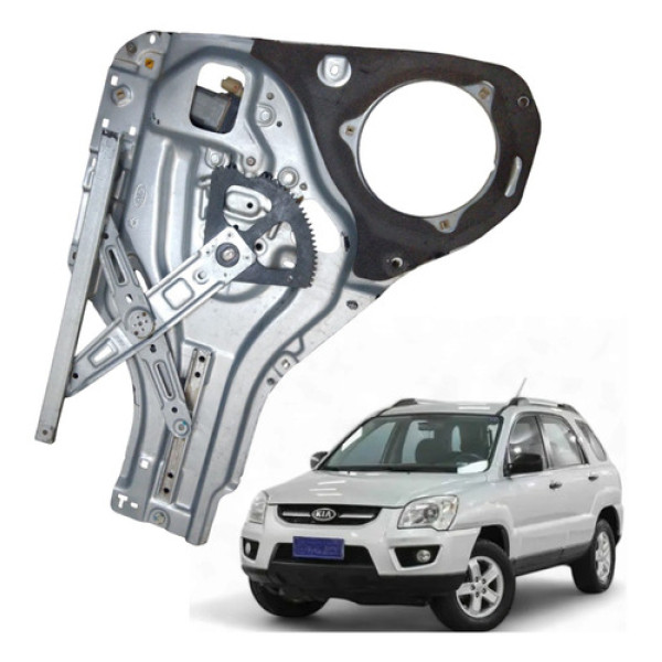 Maquina Vidro Elét Traseira Direita Kia Sportage 2.0 2010