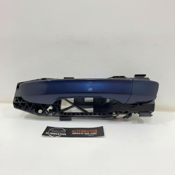 Maçaneta Externa Traseira Esquerda Volkswagen Polo 2018 Azul Traseira