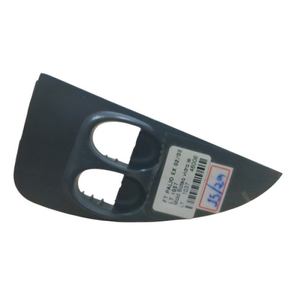 Moldura Botão Vidro Lado Esquerdo Ft Palio Ex 2003