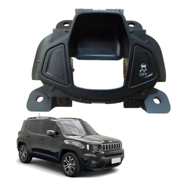 Botão Tração C/mold Jeep Renegade 2015 A 2022 