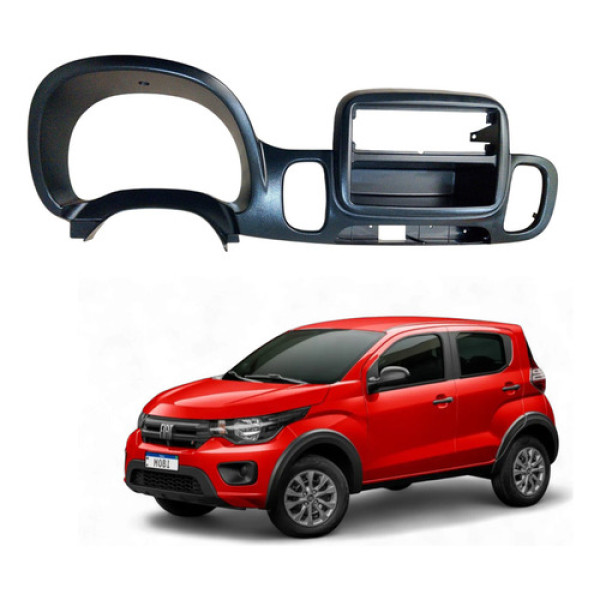 Moldura Painel Instrumento Ft Mobi Like 2023