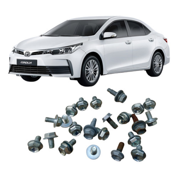 Kit Parafuso Maquina Vidro De 3portas Corolla Gli 2018