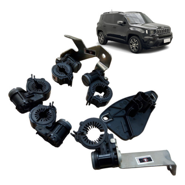 Kit Suporte Presilha Mangueira Ar Jeep Renegade 2015