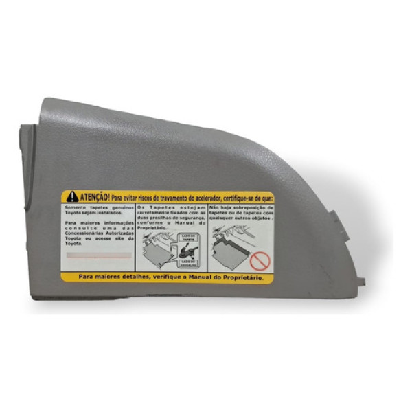 Moldura Lateral Painel Esquerda Toyota Corolla 2008 A 2013