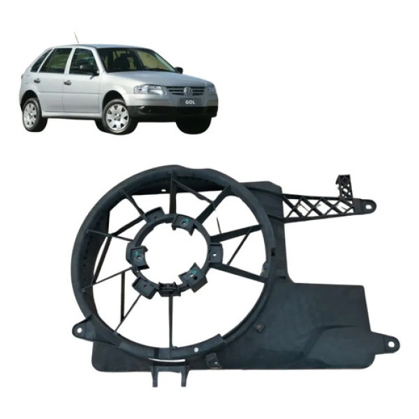 Defletor Ventoinha Vw Gol Parati Saveiro G3 G4 1999 A 2014