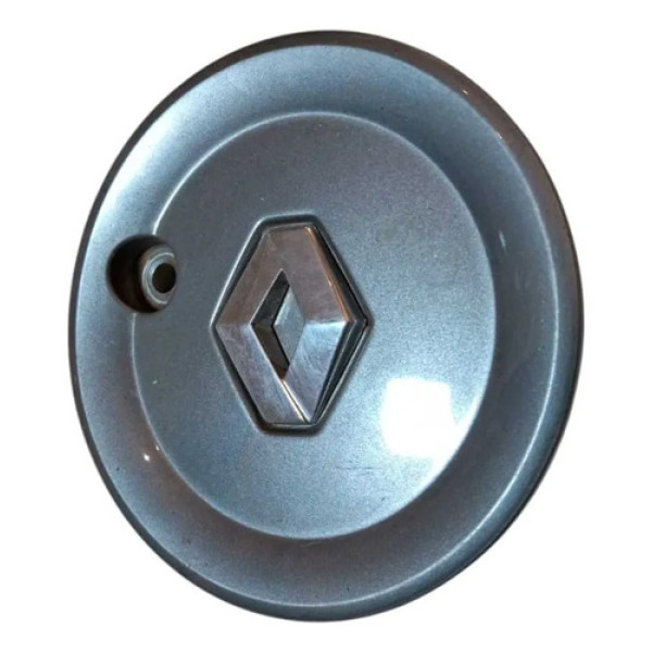 Calota Central Roda Renault Logan Sandero 2015-2018 Prateado