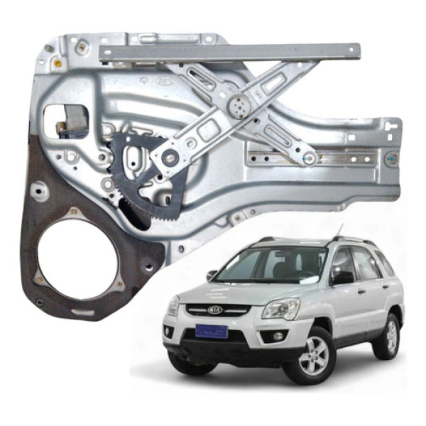 Maquina Vidro Elét Traseira Esquerda Kia Sportage 2011