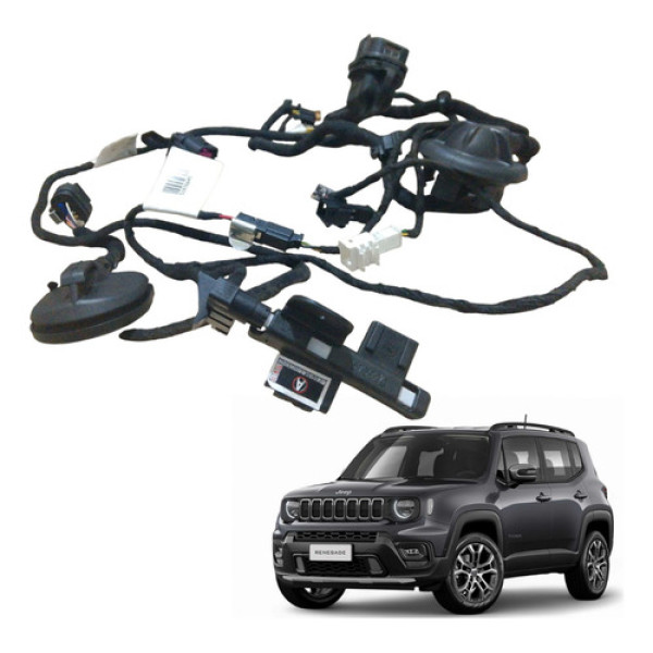 Chicote Porta Cabo Luz D/esq Jeep Renegade 2015 A 2022