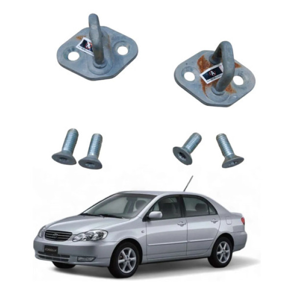 Kit Batente Fechadura Porta Toyota Corolla 1.8 2003 A 2008