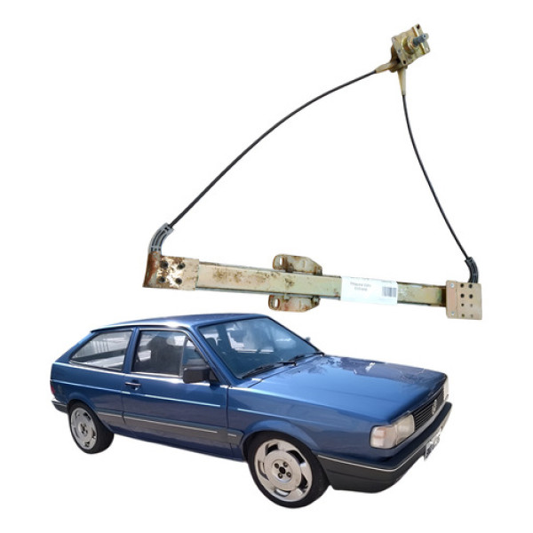 Maquina Vidro Dianteira Direita Vw Gol Quadrado Gl 1.8 1993