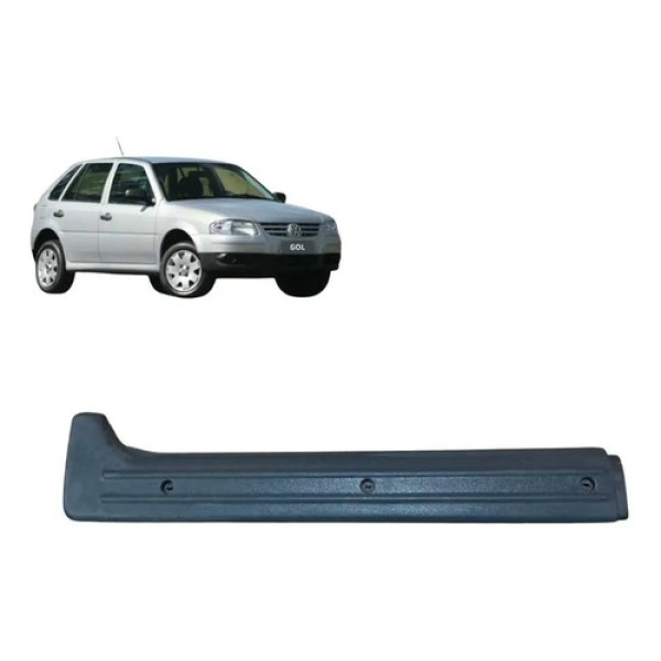 Soleira Porta Dianteira Direita Vw Gol 1999 A 2014 373853814 Cinza