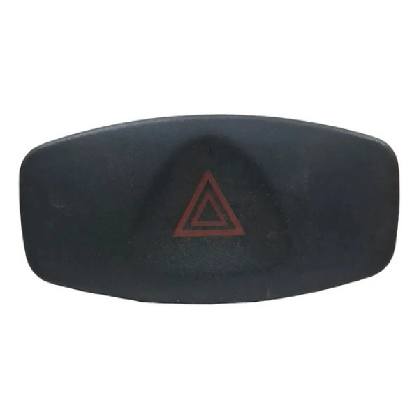 Botão Pisca Alerta Painel Renault Sandero 2008 A 2012 Orig Preto