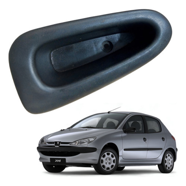 Moldura Puxador Interno Dianteira Esq Pg 206 Soleil 2000