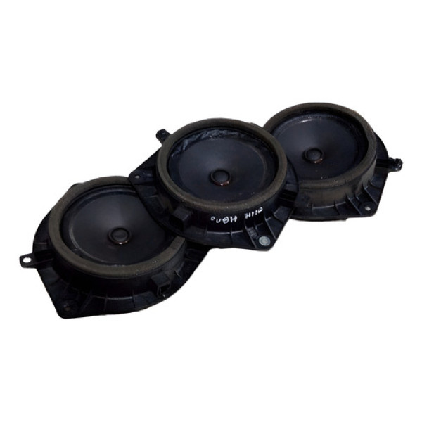 Kit 3 Alto Falantes Hb20 2013 A 2019 Preto