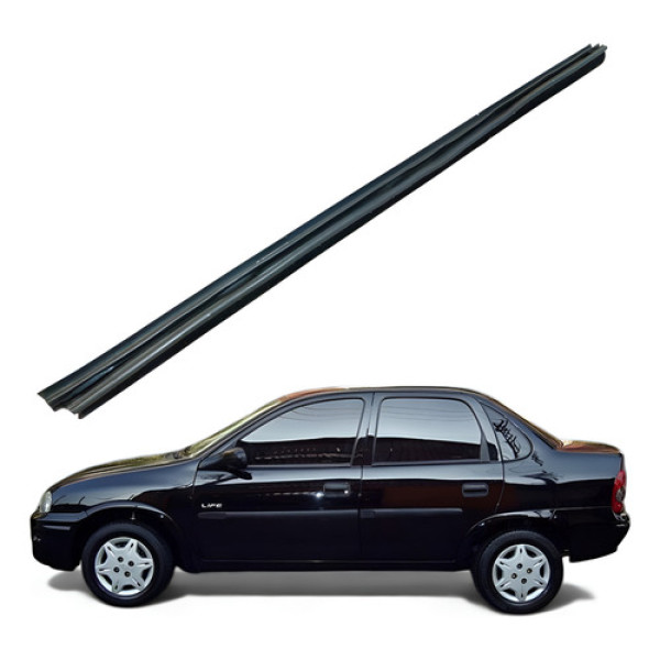 Pestana Vidro Interna Porta Tras Esq Gm Classic 2004