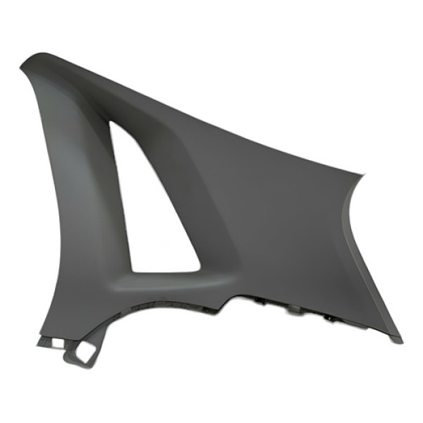 Suporte Tampão Porta Mala Lado Esquerdo Volkswagen Polo 2018 - Cinza