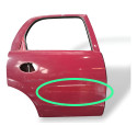 Porta Traseira Direita C/detalhe Corsa Hatch Joy 2003 A 2012 Traseira Direita Vermelho