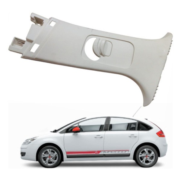 Acabamento Coluna Cinto D/dir Citroen C4 Hatch 2013