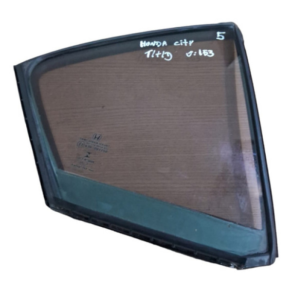 Vidro Fixo Da Porta Traseira Direita Honda City 2010 A 2014