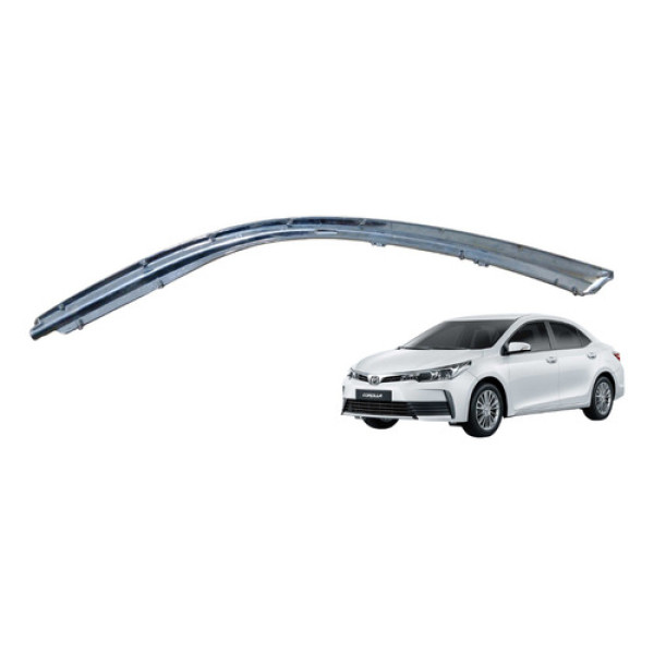 Friso Moldura Cromado Farol Direito Corolla Gli 2018