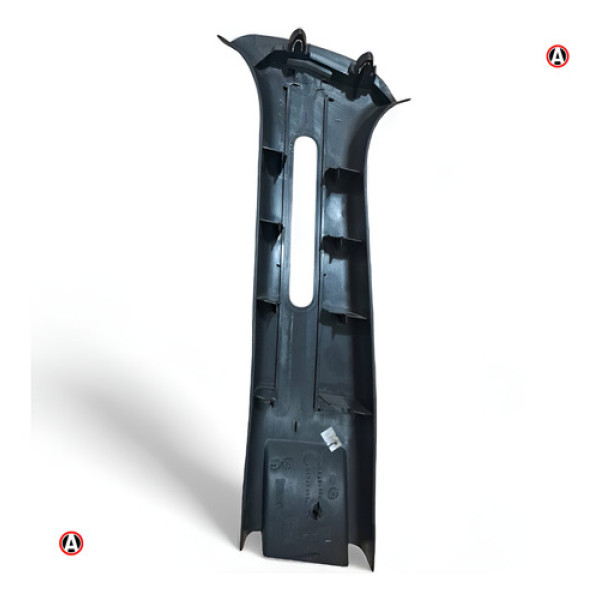 Moldura Coluna L.d Duster Logan Sandeiro 2013 A 2020 Preto