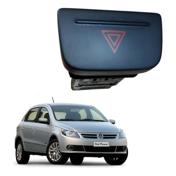Botão Pisca Alerta Vw Gol 1.6 Power 2013