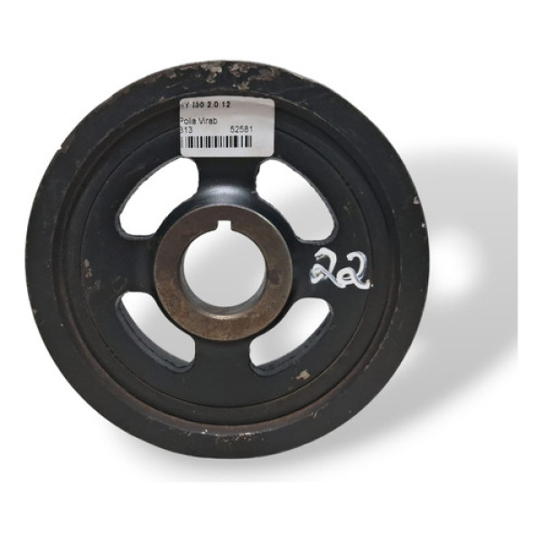 Polia Do Virabrequim I30 2009 A 2015 Original Usado