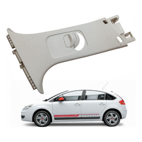 Acabamento Coluna Cinto D/esq Citroen C4 Hatch 2013